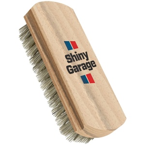 Shiny Garage Leather Brush – delikatna szczoteczka do czyszczenia skóry