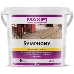 Maxifi Symphony – pre-spray do usuwania zabrudzeń pochodzenia organicznego 2kg