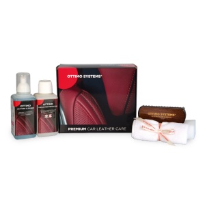 Ottimo Premium Car Leather Care – zestaw do regularnej pielęgnacji skóry