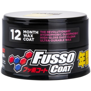 Soft99 New Fusso Coat 12 Months DARK Wax – syntetyczny wosk o trwałości do 12 miesięcy 200g