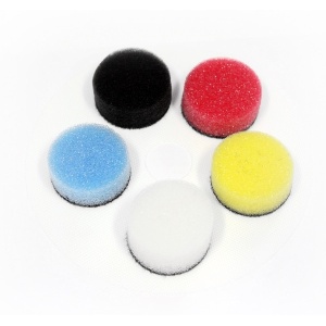 NAT Nano Polisher SET 25mm - zestaw 5 padów o różnej twardości do mini maszyn polerskich