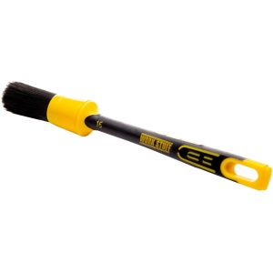 Work Stuff Detailing Brush Rubber Black – pędzelek detailingowy z gumowaną rękojeścią 30mm