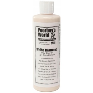 Poorboy's World White Diamond - politura dla jasnych lakierów 473ml