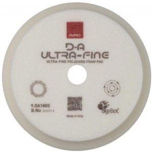 Rupes DA Ultra Fine – bardzo miękki pad polerski do maszyn Dual Action, biały 150/180mm