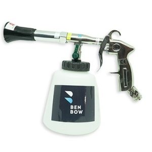 BenBow Tornado Gun Premium Black – pistolet piorący z plastikową tubą i szczotką