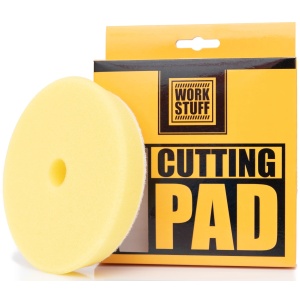 work stuff cutting polishing pad – twardy pad polerski, żółty 140mm
