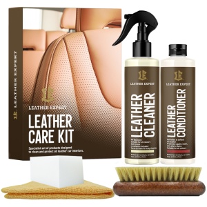 leather expert car leather care kit 2x250ml