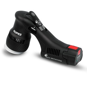 RUPES BigFoot HLR75 iBrid Mini STB – mini polerka akumulatorowa Dual Action, skok 12mm
