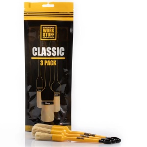 Work Stuff Detailing Brush Classic 3-Pack – zestaw pędzelków detailingowych