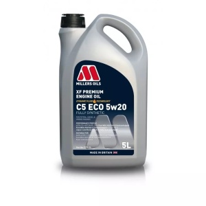 millers oils xf premium c5 eco 5w20 – w pełni syntetyczny olej silnikowy 5l