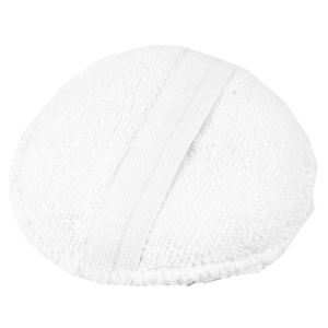 Monster Shine White Round aplikator z mikrofibry z gumką