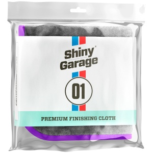 Shiny Garage Premium Finishing Cloth – bardzo delikatna mikrofibra, 600gsm, 40x40cm