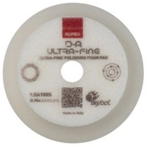 Rupes DA Ultra Fine – bardzo miękki pad polerski do maszyn Dual Action, biały – 80/100mm