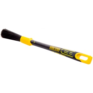 Work Stuff Detailing Brush Rubber Black – pędzelek detailingowy z gumowaną rękojeścią 16mm