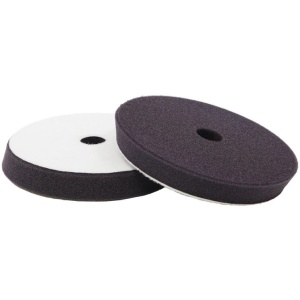 Super Shine EXACT Black Finish – niskoprofilowy miękki pad polerski do maszyn DA, czarny 150/165mm