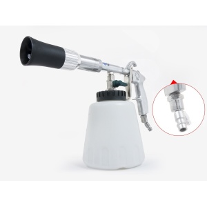 BenBow PRO Cleaning Gun Super Black - pistolet do czyszczenia ze zbiornikiem na chemię - metalowa rurka
