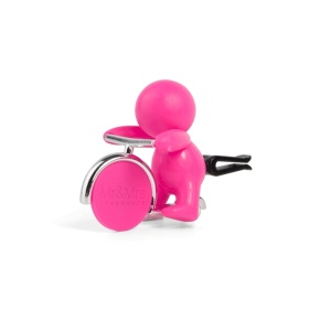 gino fuchsia | citrus & musk - trwały zapachowy ludzik z miejscem na żeton