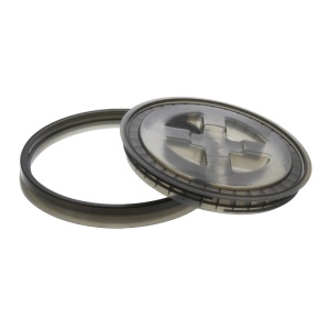 chemicalworkz ultra clear cross lid grey – zakręcana pokrywa do wiader detailingowych, szara