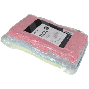 CarPro 2Face Lite – mikrofibra bezkrawędziowa, 4 kolory, 40 sztuk, 40x40cm, 200gsm