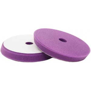 Super Shine EXACT Violet Polish – niskoprofilowy średniej twardości pad polerski do maszyn DA, fioletowy 75/90mm