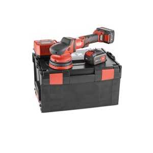 FLEX XCE 8 125 18,0-EC/5,0 SET – polerka Dual Action/Planetarna akumulatorowa, zestaw z walizką + akcesoria