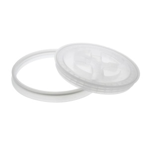 chemicalworkz ultra clear cross lid transparent – zakręcana pokrywa do wiader detailingowych, przezroczysta