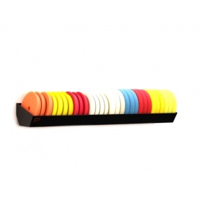 Poka Premium Półka na pady polerskie - od 83mm do 165mm, długość 80cm
