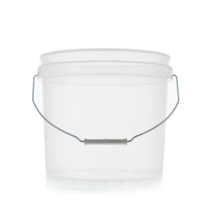 chemicalworkz ultra clear bucket transparent – wiadro detailingowe, przezroczyste 13l