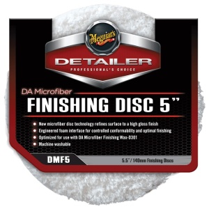 Meguiar's DA Microfiber Finishing Disc 5" – wykańczający pad polerski z mikrofibry 140mm