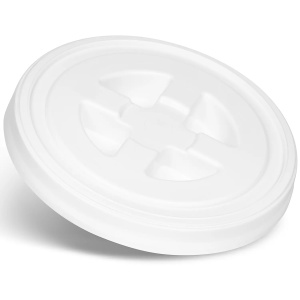 cleantech bucket lid white – zakręcana pokrywa do wiader detailingowych, biała