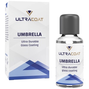Ultracoat Umbrella – prosta w aplikacji niewidzialna wycieraczka, powłoka hydrofobowa 30ml