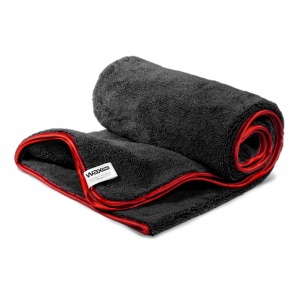 WaxPRO Perfect Fluffy Dryer Black Series – ręcznik do osuszania lakieru, 600gsm, 100x60cm