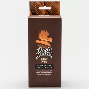 Dodo Juice Hairy Palm – szczotka do skóry, winylu i tapicerki, naturalne włosie
