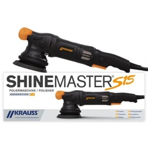 Krauss Shinemaster S15 v2 – maszyna polerska Dual Action, skok 15mm, 1000W