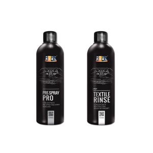 Zestaw do czyszczenia tapicerki ADBL Pre Spray PRO + ADBL Textile Rinse 2 x 500 ml