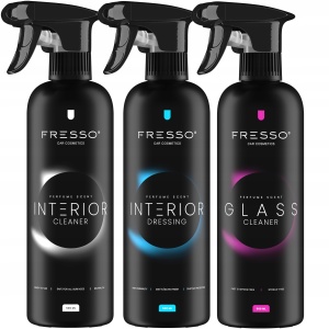 fresso interior set cleaner+dressing+glass cleaner gratis