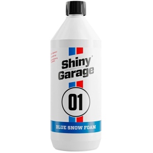 Shiny Garage Blue Foam - neutralna piana aktywna kolor niebieski zapach męskich perfum 1L