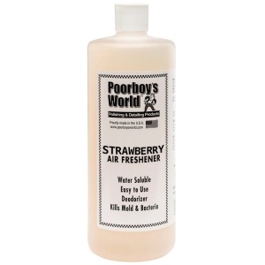 Poorboy's World Strawberry - skuteczny neutralizator i odświeżacz truskawka 946ml