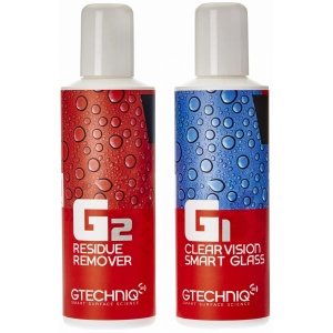 GTECHNIQ G1 + G2 ClearVision Smart Glass - powłoka zabezpieczająca do szyb 2x100ml