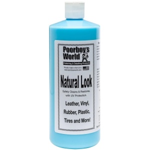 Poorboy's Natural Look dressing do plastików wewnętrznych kokpitu satyna Marcepan 946ml