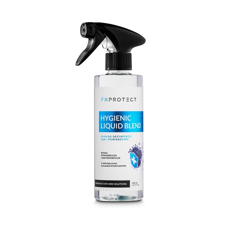fx protect hygienic liquid blend - płyn do dezynfekcji rąk i powierzchni 500ml