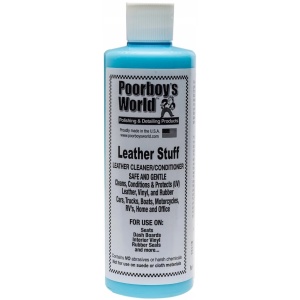 Poorboy's World Leather Stuff - czyści i odżywia skórę 2w1 473ml