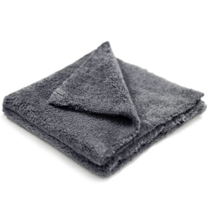 ChemicalWorkz Grey Edgeless Soft Touch Towel – mikrofibra bez obszycia, 600gsm, 40x40cm