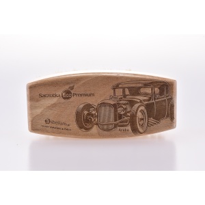 sibelum eco premium aruba – szczotka do czyszczenia skóry, naturalne włosie