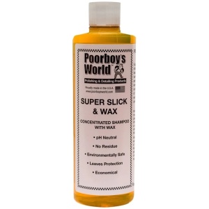 Poorboy's World Super Slick & Wax - szampon z woskiem 1:250 473ml