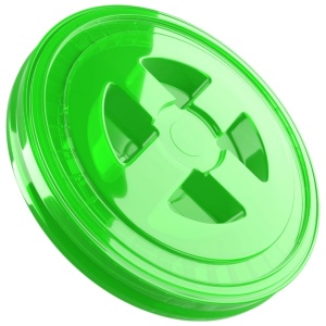 ChemicalWorkz Performance Bucket LID Clear Green – pokrywa do wiader detailingowych, zielona