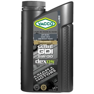 Yacco Lube GDI 5W30 - syntetyczny olej silnikowy 1L