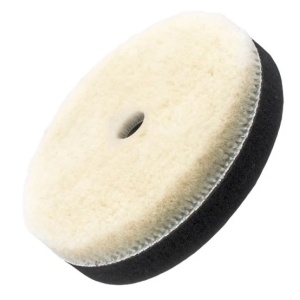 Flexipads PRO Wool pad polerski na rzep wełna na piance 80mm