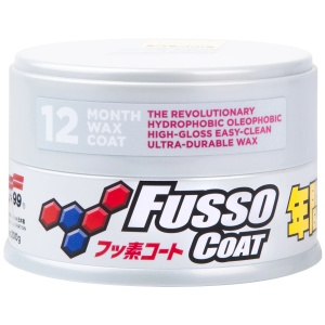 Soft99 New Fusso Coat 12 Months LIGHT Wax – syntetyczny wosk o trwałości do 12 miesięcy 200g