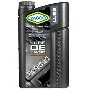 yacco lube de - syntetyczny olej silnikowy 2l